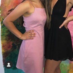 Lavender Mini Dress